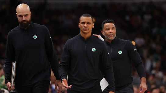 NBA Notebook: Ben Sullivan on teaching Celtics shooting, Ime Udoka and Damon Stoudamire's departure taken at BSJ Headquarters (Celtics)